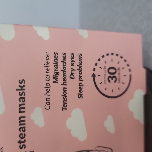 Popmask Sleepover 5 Self-warming steam masks - Picture 2 of 6